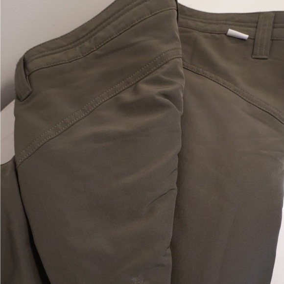 Women's Straight Leg Pants - Olive - Picture 8 of 8